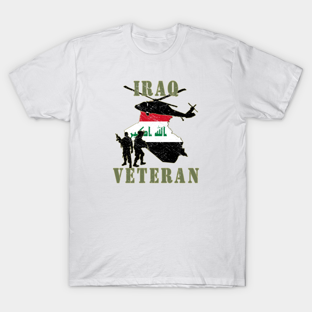 Iraqi Freedom Veteran - Iraq Veteran - T-Shirt | TeePublic